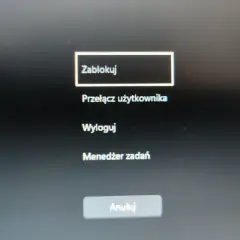 Ekran blokady systemu Windows: Zablokuj, Przełącz użytkownika, Wyloguj, Menedżer zadań. Jak po naciśnięciu ctrl alt delete.