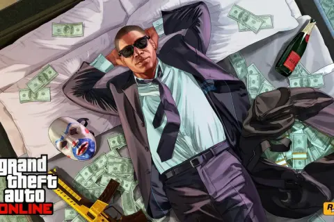 Relaks po zdobyciu fortuny w GTA Online. Wszędzie pieniądze, broń i maska. Szukasz kodów do GTA 5 na kasę?