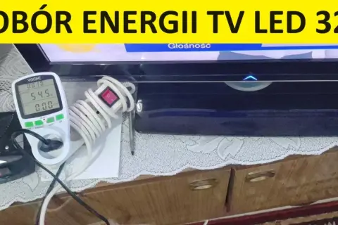 Ile prądu pobiera telewizor 32 cale? Zaskakujące różnice w zużyciu