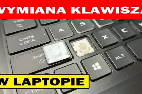 Jak wyciągnąć klawisz w laptopie bez ryzyka uszkodzenia klawiatury