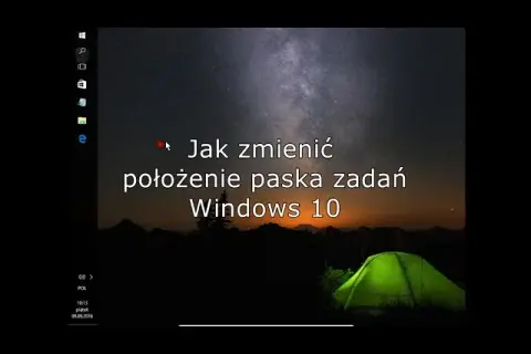 Jak zmienić pasek zadań w Windows 10 i dostosować go do siebie