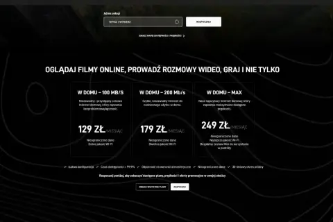 Sprawdź, ile kosztuje Starlink! Oferty internetu domowego od 129 zł/miesiąc. Wybierz plan dla siebie i ciesz się szybkim Wi-Fi.