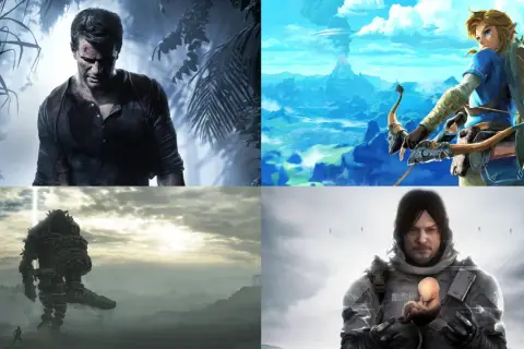 Nate Drake, Link, kolos i Sam Porter Bridges – bohaterowie kultowych gry przygodowe.