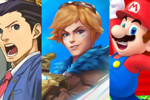 Phoenix Wright, Ezreal i Mario – bohaterowie, którzy zapewniają najlepsze gry na telefon.