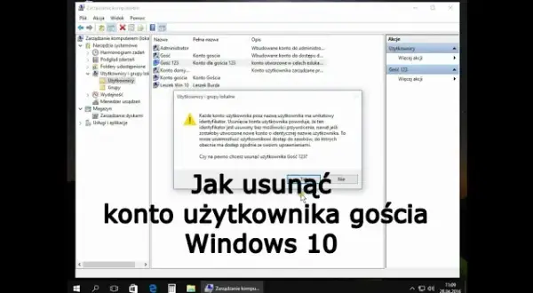 Jak usunąć konto Windows 10 i uniknąć utraty ważnych danych