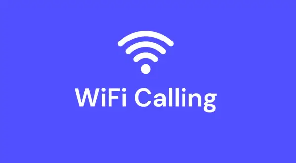 Logo PremiumMobile i ikona Wi-Fi. Dowiedz się, jak włączyć Wi-Fi Calling, aby dzwonić przez sieć bezprzewodową.