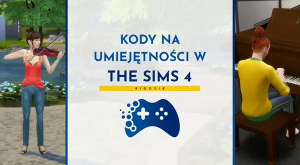 Kody na umiejętności w The Sims 4: Simka gra na skrzypcach, a druga na pianinie.