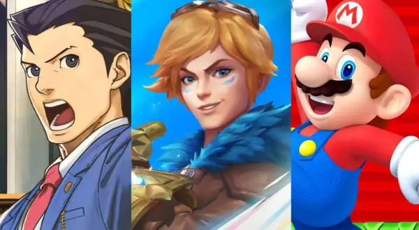 Phoenix Wright, Ezreal i Mario – bohaterowie, którzy zapewniają najlepsze gry na telefon.