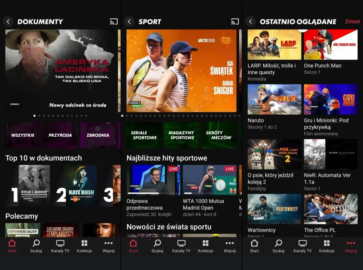 Oglądaj seriale, filmy i sport – tv za free naprawdę działa! Zobacz nowości i ostatnio oglądane.