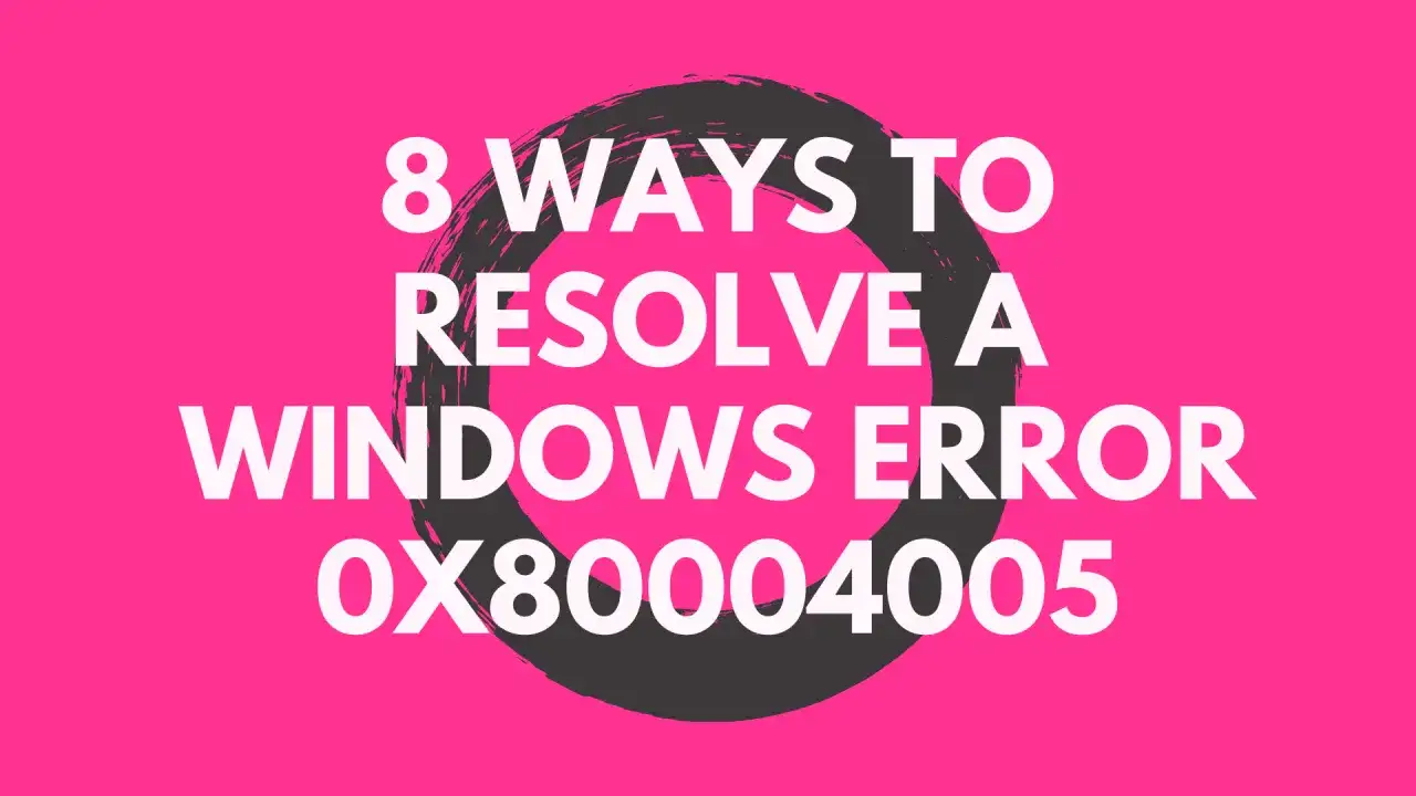 Błąd 0x80004005 w Windows - przyczyny i bezpieczna naprawa
