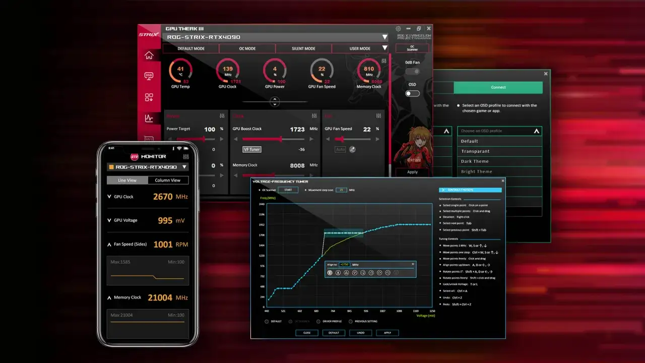 Narzędzie Intel Extreme Tuning Utility pozwala na monitorowanie i dostosowywanie parametrów karty graficznej, w tym taktowania i napięcia.