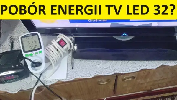 Ile prądu pobiera telewizor 32 cale? Zaskakujące różnice w zużyciu